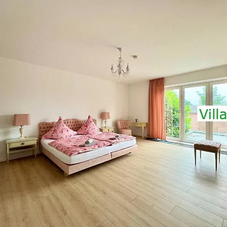 Vila Emg Kempen, Alleinlage Nah Duesseldorf & Venlo Mit Garten, Jacuzzi, Familien Gruppen Bis 22 Personen