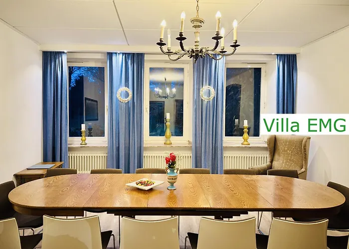 Villa Emg Kempen, In Alleinlage Nah Duesseldorf Und Venlo Mit Pool Und Garten Fuer Familien Gruppen Bis 22 Personen *